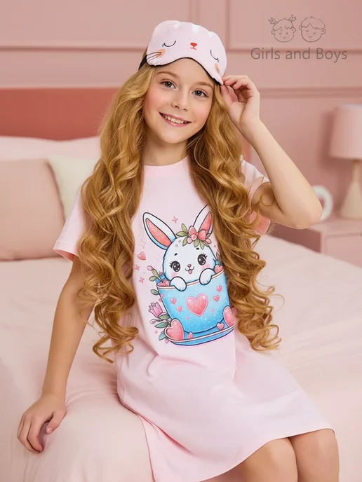 Ночная сорочка детская Girls & Boys GUZ-003